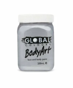 Interalia Group Accessoriesc Silver Metallic Face And Body Paint
