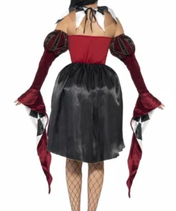 Smiffys Gothic Harlequin Jester Costume - Ladies Ladiesc