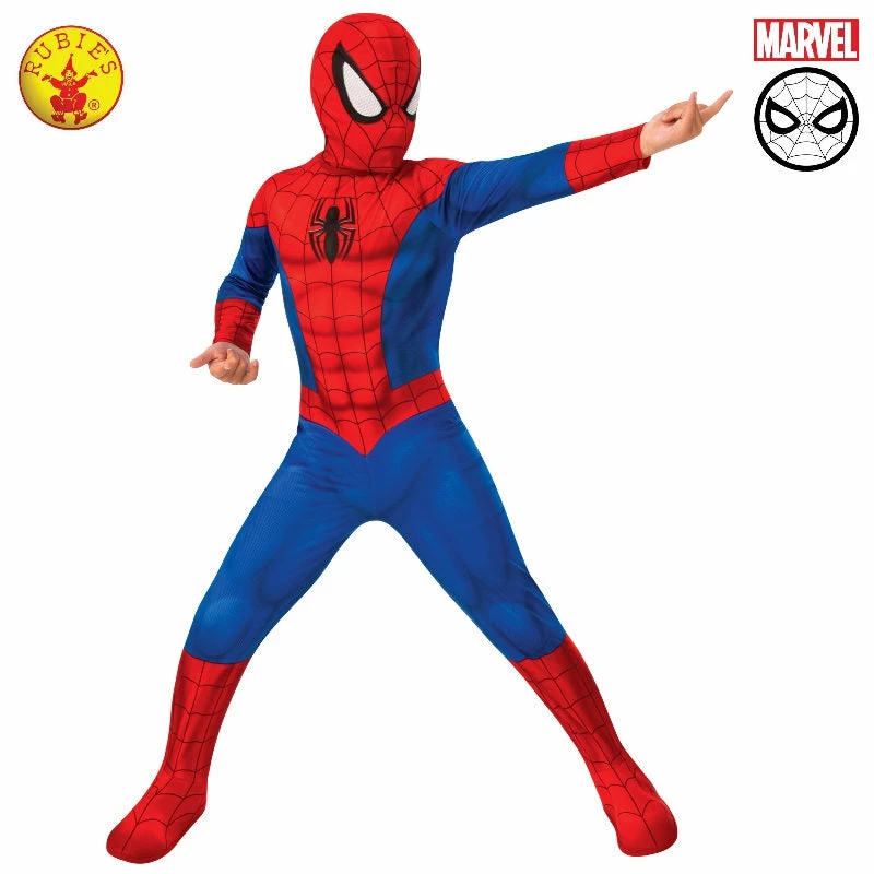 Rubie's Deerfield Spider-Man Classic Childrens Costume - Rubies Boys Costumes 3 Rubie's Deerfield Spider-Man Classic Childrens Costume - Rubies Boys Costumes