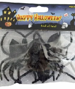 Jack In The Box Spiders In Bag-Pack 4 Props