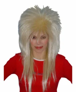 Carnival Products Spiky Vamp Wig-Blonde 1980's