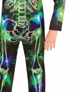 Rubie's Deerfield Spooky GID Skeleton Costume-Child