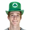 Interalia Group Hats & Headwear St Patricks Day Clover Top Hat 2 Interalia Group Hats & Headwear St Patricks Day Clover Top Hat