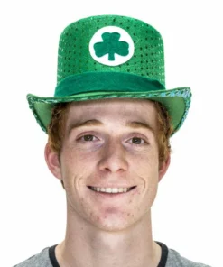 Interalia Group Hats & Headwear St Patricks Day Clover Top Hat
