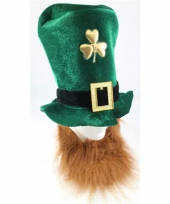 Trademart St Patricks Hat With Beard