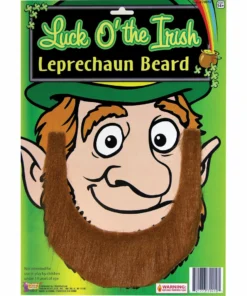 Forum Novelties St Patricks Leprechaun Red Beard Facial Hair