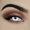 Swedia's Starry Eyed Yearly Contact Lenses - White Out