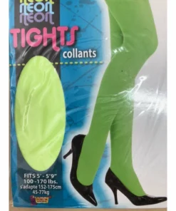 1980's Neon Tights - Pink, Purple, Orange & Green - Forum Novelties