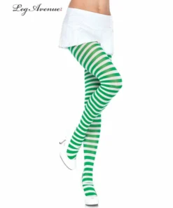 Tomfoolery Striped Tights - Asst Colors - Leg Avenue Accessoriesc