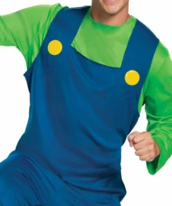 Disguise Costumes Luigi Classic Adult Costume 8 Disguise Costumes Luigi Classic Adult Costume