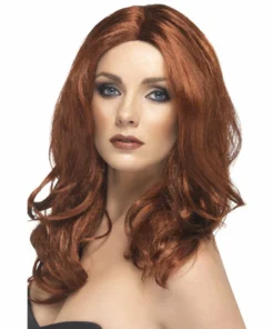 Smiffys Superstar Auburn Wig