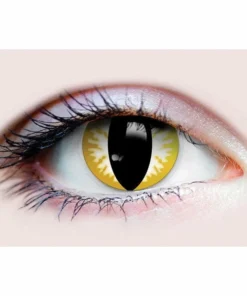 Tomfoolery Primal Costume Contact Lenses - Thriller
