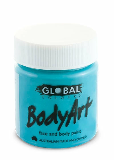 Interalia Group Turquoise Face And Body Paint Makeup 4 Interalia Group Turquoise Face And Body Paint Makeup