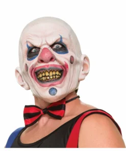Tomfoolery Twisted Clown Halloween Mask