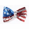 Forum Novelties Suspenders & Ties U.S. Flag Sequin Bow Tie