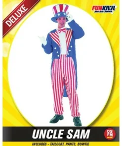 Allen Trading Mensc Mens Uncle Sam Costume