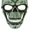 Tomfoolery Evil Skeleton Unearthed Face Mask