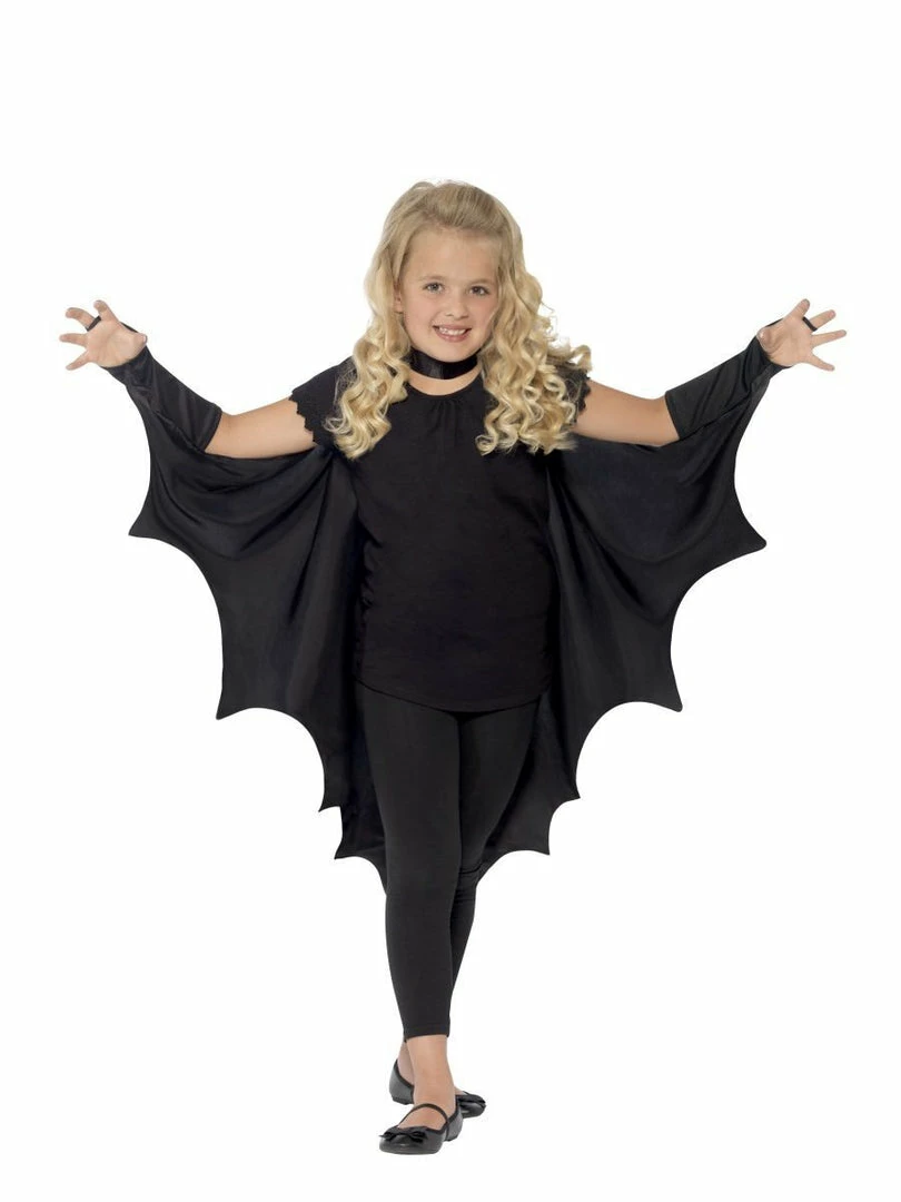 Smiffys Vampire Bat Wings - Child Girls Costumes 4 Smiffys Vampire Bat Wings - Child Girls Costumes