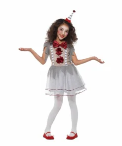 Smiffys Vintage Clown Girl Costume Girls Costumes