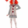 Smiffys Ladiesc Vintage Clown Lady Costume