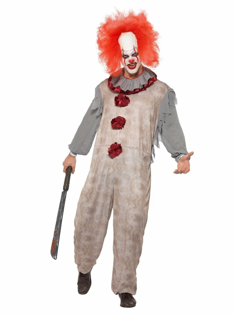 Smiffys Mensc Vintage Clown Costume 4 Smiffys Mensc Vintage Clown Costume