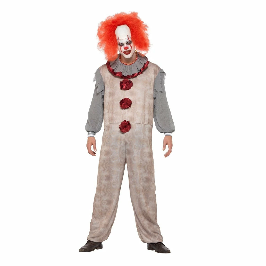 Smiffys Mensc Vintage Clown Costume 3 Smiffys Mensc Vintage Clown Costume