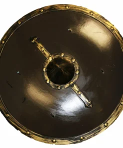 Swedia's Warrior Shield In Black And Gold