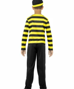Smiffys Girls Costumes Wheres Wally Odlaw Costume - Child