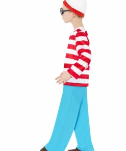 Smiffys Boys Costumes Wheres Wally Boys Costume