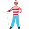 Smiffys Boys Costumes Wheres Wally Boys Costume