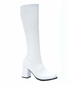Accessoriesc White Go Go Boots - Hire