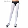 Tomfoolery Accessoriesc White Nylon Lycra Tights Plus - Leg Avenue 1 Tomfoolery Accessoriesc White Nylon Lycra Tights Plus - Leg Avenue