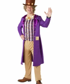 Rubie's Deerfield Mensc Willy Wonka Deluxe Costume - Adult 7 Rubie's Deerfield Mensc Willy Wonka Deluxe Costume - Adult
