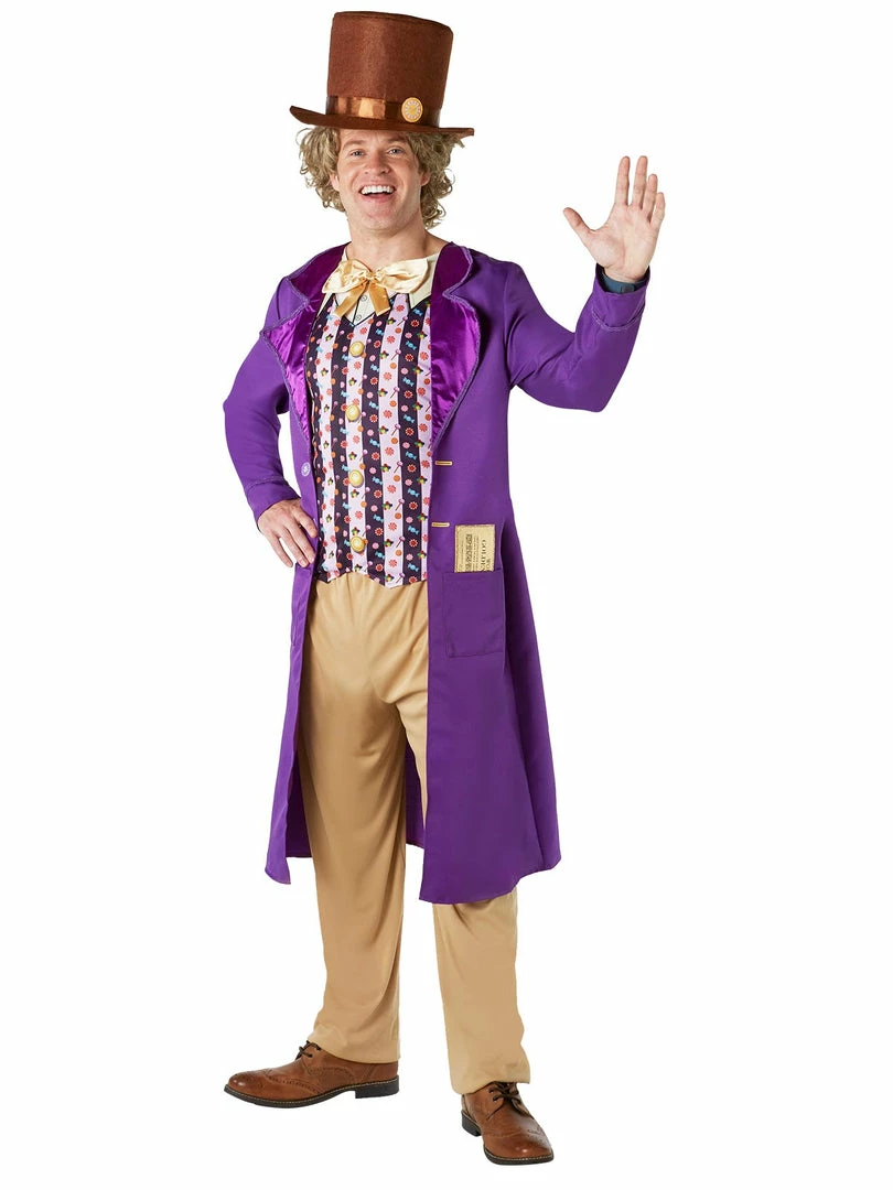 Rubie's Deerfield Mensc Willy Wonka Deluxe Costume - Adult 5 Rubie's Deerfield Mensc Willy Wonka Deluxe Costume - Adult