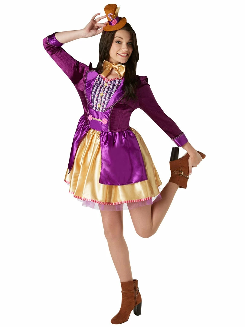 Rubie's Deerfield Ladiesc Willy Wonka Ladies Deluxe Costume - Adult 4 Rubie's Deerfield Ladiesc Willy Wonka Ladies Deluxe Costume - Adult