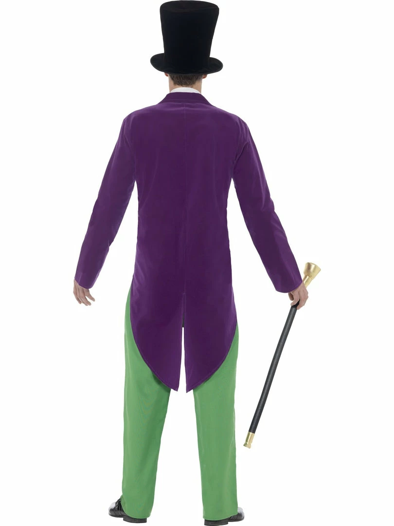 Smiffys Mensc Roald Dahl Willy Wonka Costume - Men's 5 Smiffys Mensc Roald Dahl Willy Wonka Costume - Men's