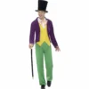 Smiffys Mensc Roald Dahl Willy Wonka Costume - Men's 1 Smiffys Mensc Roald Dahl Willy Wonka Costume - Men's