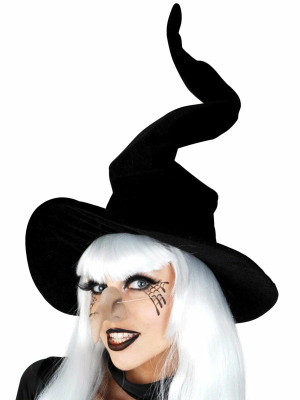 Tomfoolery Accessoriesc Witch Hat - Wired Velvet 3 Tomfoolery Accessoriesc Witch Hat - Wired Velvet