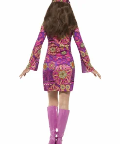 Smiffys Woodstock Hippie Ladies Costume Ladiesc 7 Smiffys Woodstock Hippie Ladies Costume Ladiesc