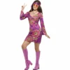 Smiffys Woodstock Hippie Ladies Costume Ladiesc