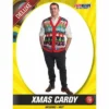 Allen Trading Xmas Cardy Vest - Adult Mensc