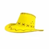 Trademart Hats & Headwear Yellow Cowboy Hat With Rope