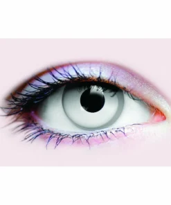 Tomfoolery Accessoriesc Primal Contact Lenses - Zombie I - White