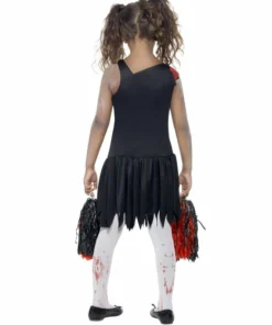 Smiffys Girls Costumes Zombie Cheerleader Costume - Girls 7 Smiffys Girls Costumes Zombie Cheerleader Costume - Girls