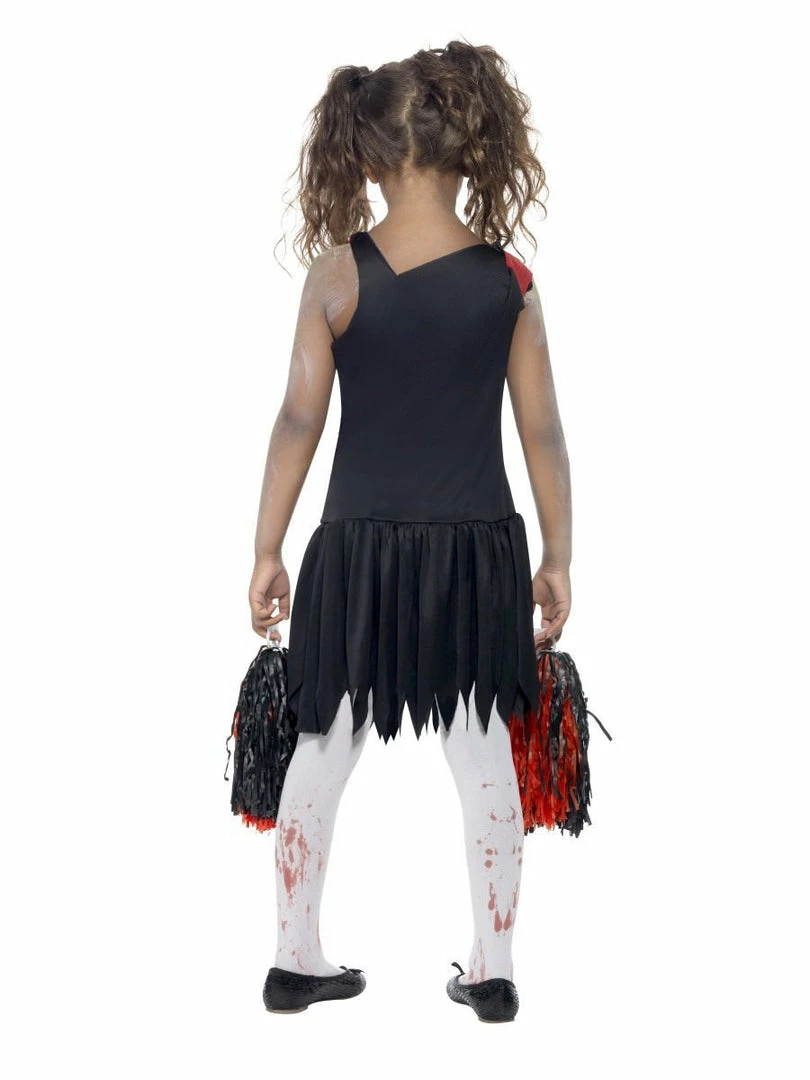 Smiffys Girls Costumes Zombie Cheerleader Costume - Girls 5 Smiffys Girls Costumes Zombie Cheerleader Costume - Girls