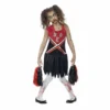 Smiffys Girls Costumes Zombie Cheerleader Costume - Girls