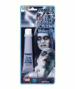 Forum Novelties Zombie Grey Cream Make Up Accessoriesc